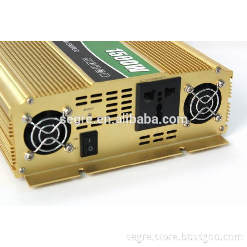 hot sales 1500W DC to AC power inverter 220V pure sine inverter power inverter peak power 3000W